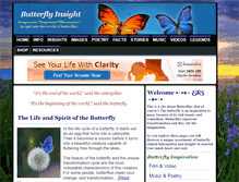 Tablet Screenshot of butterflyinsight.com